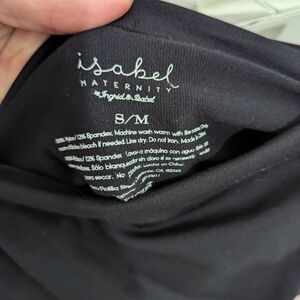 S/M Maternity black dress leggings